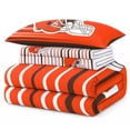 thumbnail image 2 of Logo Brands Cleveland Browns Bed-In-A-Bag Set, 2 of 5