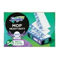 thumbnail image 1 of Swiffer Sweeper Mop Heavy Duty Wet Cloth Refills, Lavender, 54 ct., 1 of 10