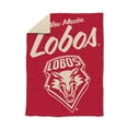 thumbnail image 1 of Logo Brands New Mexico Lobos Luxe Dreams Throw, 60" x 80", 1 of 6