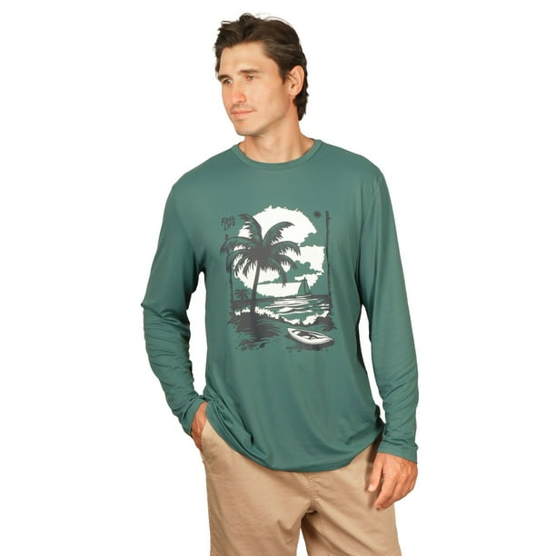 Reel Life Men's Long Sleeve UV T-Shirt