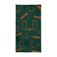 thumbnail image 1 of Logo Brands Miami Hurricanes 38"x72" Beach Towel, 1 of 4