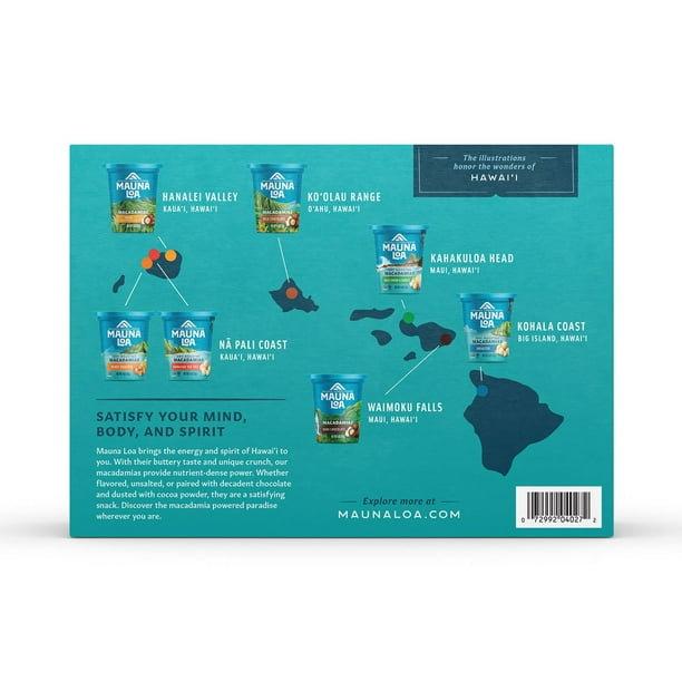 MAUNA LOA 6種類セット Mauna Loa Wanderlust Sweet and Savory Assortment Macadamias 6 pk