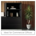 thumbnail image 11 of Hirsh 36" Wide 2 Drawer Lateral Combo File Cabinet, Black, 11 of 11
