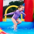 thumbnail image 4 of Happy Hop Inflatable Double Slide Water Fun Park with Bouncy Castle, 4 of 14