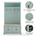 thumbnail image 4 of Crosley Furniture Holbrook Hall Tree, Assorted Colors, 4 of 13
