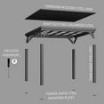 thumbnail image 12 of Backyard Discovery Stonebridge Steel Gazebo, Choose Size, 12 of 13