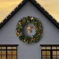 thumbnail image 1 of Member's Mark 48" Pre-Lit Holiday Wreath with Bells, 1 of 5