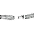 thumbnail image 2 of 6.90 CT. TW Round and Baguette Cut Diamond Bracelet in 18K Gold, 2 of 7