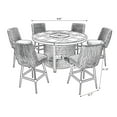 thumbnail image 8 of Member's Mark Athena Fire High Dining Set, 7pc, 8 of 9