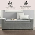 thumbnail image 2 of Member's Mark Harlow Upholstered Bench Ottoman, Assorted Sizes & Colors, 2 of 9