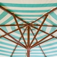 thumbnail image 2 of Classic Wood 9' Round Market Umbrella, Choose Color, 2 of 5