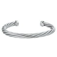 thumbnail image 2 of 3 Piece Polished Bangle Set in Sterling Silver, 2 of 5