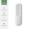 thumbnail image 9 of Hunter 52" Moxie Wi-Fi Smart Ceiling Fan with Light Kit and Remote, 9 of 17