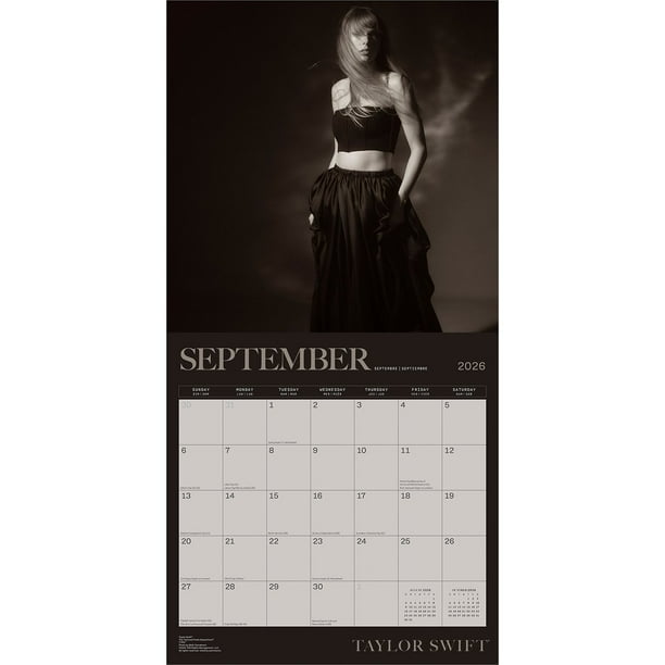 Taylor Swift Official 2026 Plastic-Free Wall Calendar - Samsclub.com