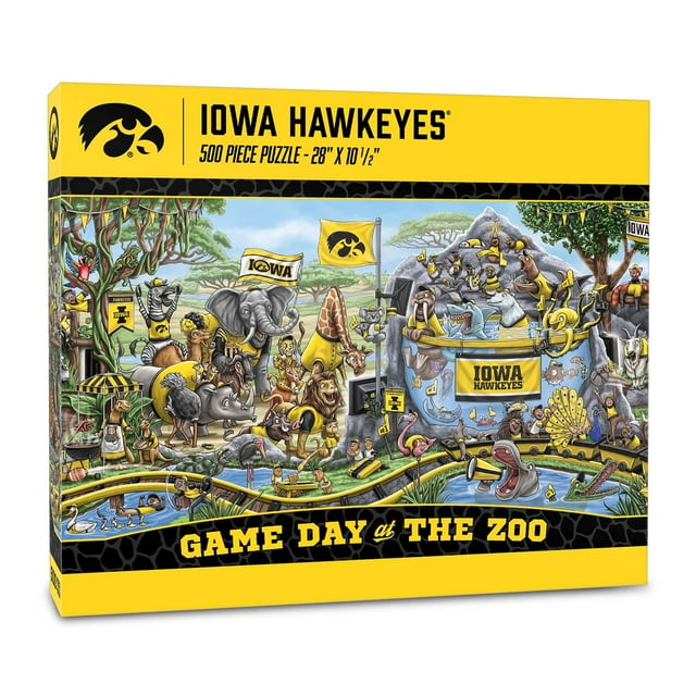 YouTheFan NCAA Game Day At The Zoo 500pc Puzzle, Assorted Teams
