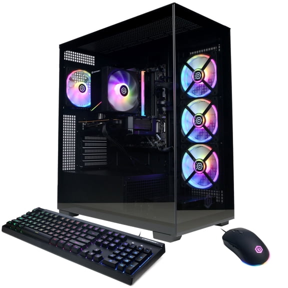 CyberPowerPC Gaming Desktop, Intel Core Ultra 5 225F, NVIDIA GeForce RTX 5060 Ti 8GB, 16GB DDR5, 1TB PCIe 4.0 NVMe SSD, Windows 11 Home