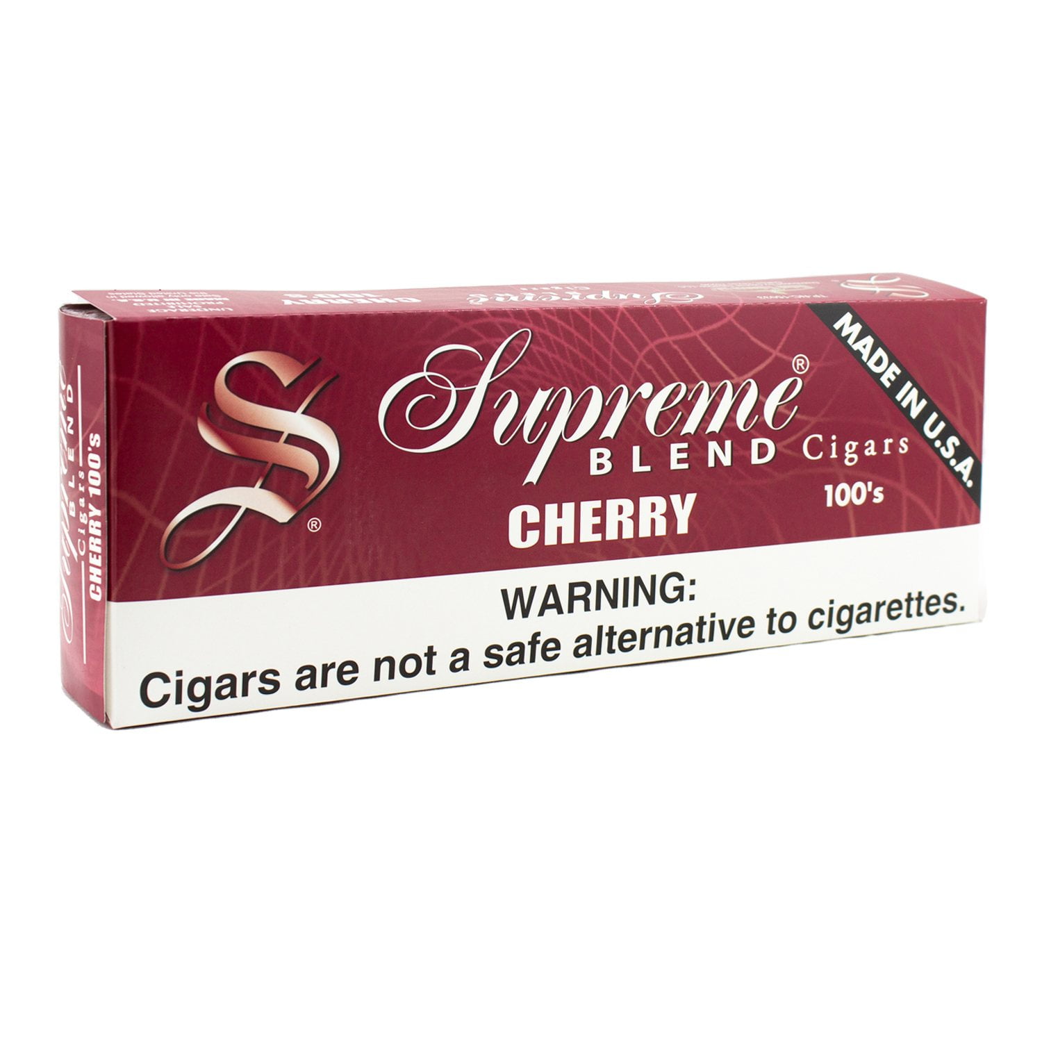 Supreme Blend Cherry Cigars 100's 20 ct., 10 pk