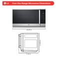 thumbnail image 5 of LG 2.1 cu .ft. Over-the-Range Microwave with New Handle and ThinQ, 5 of 7