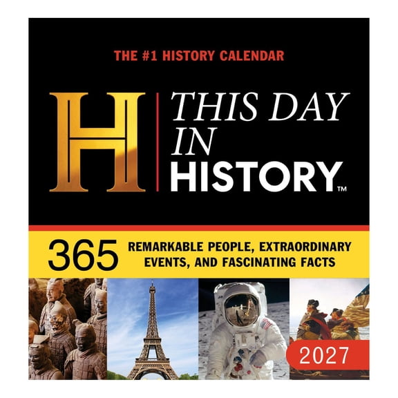 2027 History Channel This Day in History Boxed Calendar by History Channel