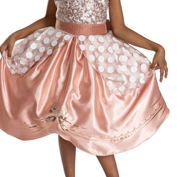 Disney Minnie Mouse Rose Gold Kids Premium Costume - Samsclub.com