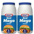 thumbnail image 1 of Kraft Real Mayo Creamy & Smooth Mayonnaise, 1 gal, 2 ct., 1 of 8