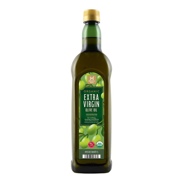 Member's Mark Organic Extra Virgin Olive Oil, 34 fl. oz