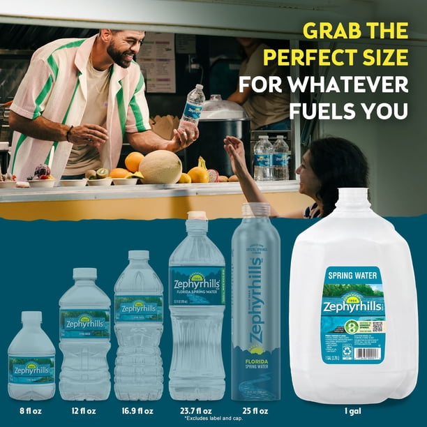 Zephyrhills 100% Natural Spring Water, 1 gal., 6 pk. - Samsclub.com