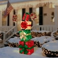 thumbnail image 1 of Member's Mark Pre-Lit 66" Twinkling Giftbox Tower (Multicolor), 1 of 4