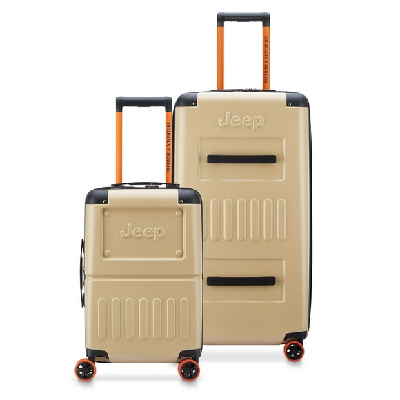Jeep 2-Piece Hardside Trunk Set