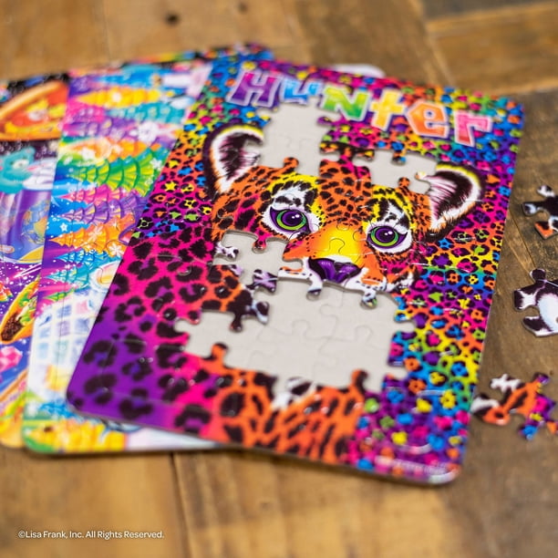 Lisa Frank Coloring & Activity Tri-Fold Storage Case by Bendon