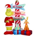 thumbnail image 2 of Dr. Seuss 7.5' Pre-Lit Grinch Airblown, 2 of 5