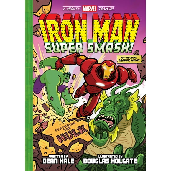A Mighty Marvel Team-Up Iron Man: Super Smash!, Hardcover