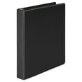 thumbnail image 1 of Universal Economy Round Ring View Binder, Black, Various Sizes, 1 of 6