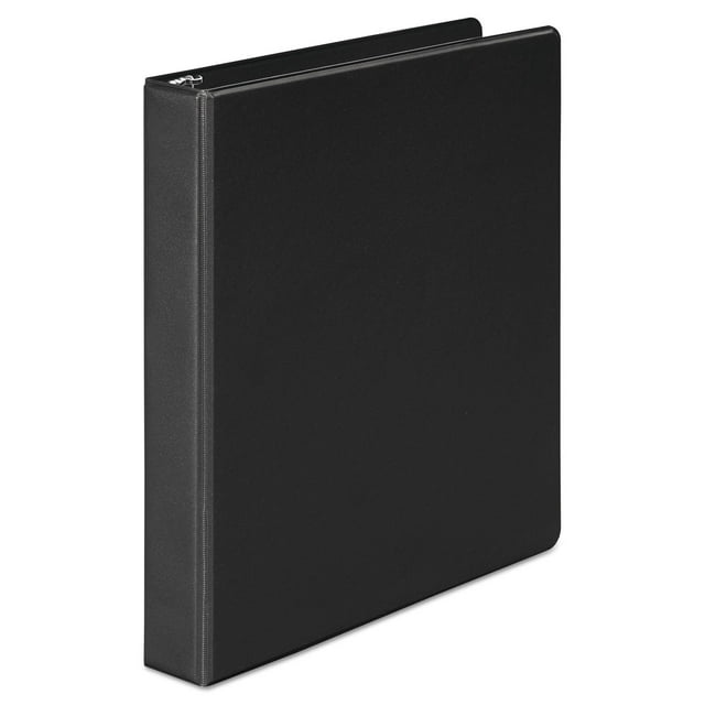 Universal Economy Round Ring View Binder, Black, Various Sizes