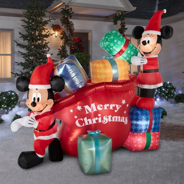 Disney 9' Mickey and Minnie Mouse Airblown