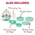 thumbnail image 4 of Dash Deluxe 12-Egg Cooker and Steamer, Choose Color, 4 of 6