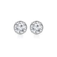 thumbnail image 2 of Lab Created Fancy Cut Diamond Stud Earrings in 14K Gold, 2 of 6