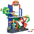 thumbnail image 1 of Hot Wheels City Ultimate T-Rex Garage with 2 Toy Cars & Storage for 50+, 1 of 6