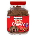 thumbnail image 1 of Milk-Bone Soft & Chewy Beef and Filet Mignon Dog Treats, 37 oz., 1 of 8