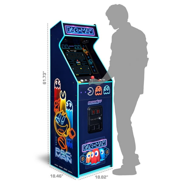 arcade1up　pacman Arcade1Up PAC - MAN Classic SE Arcade Machine – 4 - Foot
