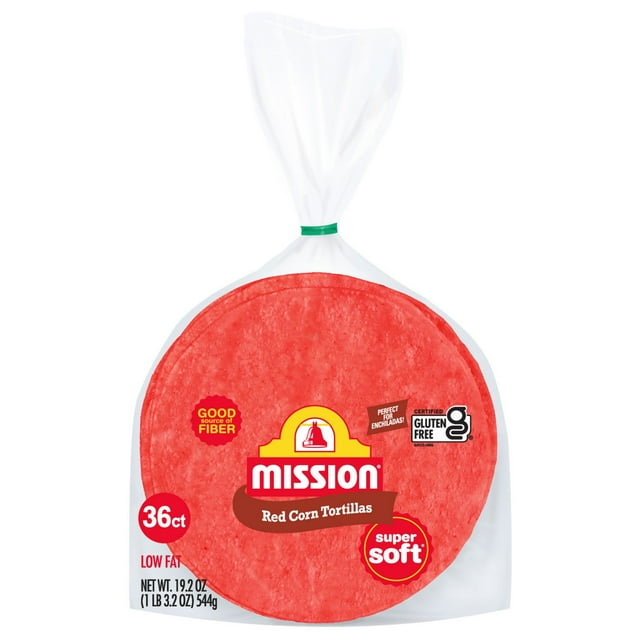 Mission Red Corn Tortillas, 36 ct.