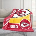 thumbnail image 2 of Logo Brands Kansas City Chiefs 60"x70" Super Plush Blanket, 2 of 6