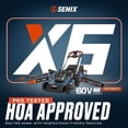 thumbnail image 15 of X6 60V Max* 10" Cordless Pole Saw, Brushless (3.0 Ah Battery & Charger Included), 15 of 16