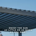 thumbnail image 4 of Backyard Discovery Louvered Pergola, Choose Size, 4 of 20