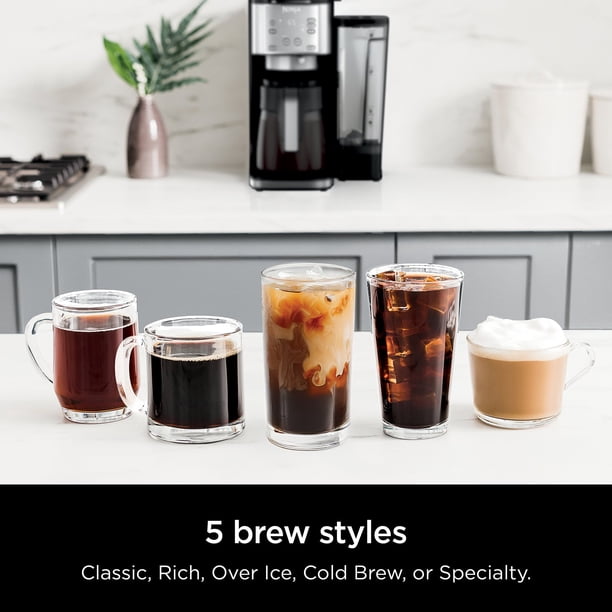 Ninja DualBrew Grounds & Pods Hot & Iced Coffee Maker with Rapid