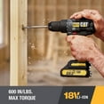 thumbnail image 5 of CAT 18V 1 FOR ALL 1/2" Cordless Drill/Driver with Brushless Motor and 2 Batteries, 5 of 9