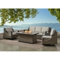 thumbnail image 1 of Member's Mark Harper 4-Piece Fire Pit Set with Sunbrella Cushions, 1 of 6