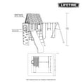 thumbnail image 16 of Lifetime Big Stuff Adventure Swing Playset, 16 of 16