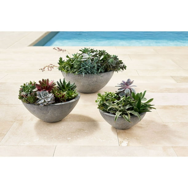 Member's Mark Tabletop Planter, Set of 3 - Samsclub.com