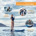 thumbnail image 5 of Lifetime Vista 110 Inflatable Stand-Up Paddleboard, 5 of 25